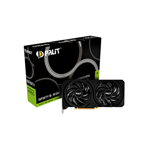 Palit RTX4060 INFINITY Dual 8GB 128Bit GDDR6 Ekran Kartı