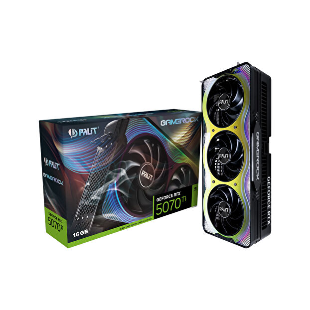 Palit RTX5070 Ti GAMEROCK 16GB 256Bit GDDR7 Ekran Kartı