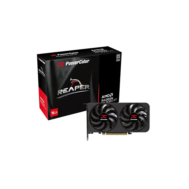 PowerColor Reaper RX9060XT 16G-A 16GB 128Bit GDDR6 Ekran Kartı