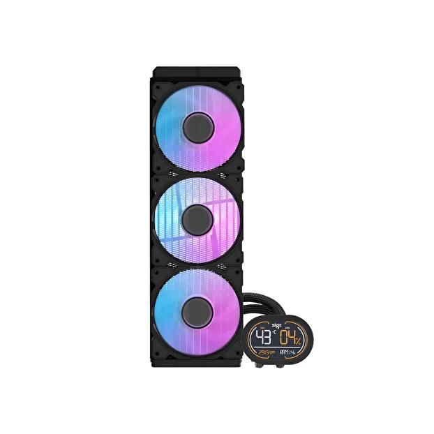 AIGO DH360D ARGB 360mm Siyah Sıvı Soğutma