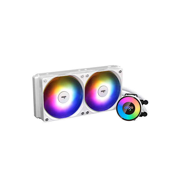 AIGO AP240 ARGB 240mm Beyaz Sıvı Soğutucu
