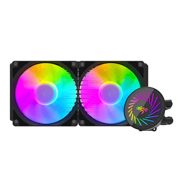 AIGO DCS240 ARGB 240mm Siyah Sıvı Soğutma