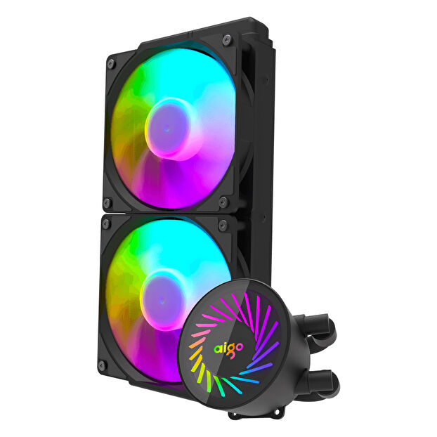 AIGO DCS240 ARGB 240mm Siyah Sıvı Soğutma