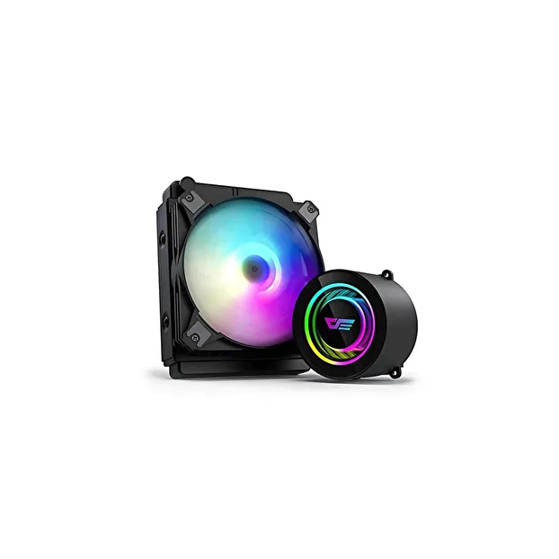 AIGO DX120 V2.6 ARGB 120mm Siyah Sıvı Soğutucu