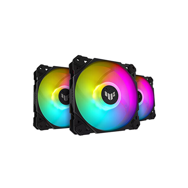ASUS TUF GAMING TF120 ARGB 3IN1 Kasa Fanı Siyah