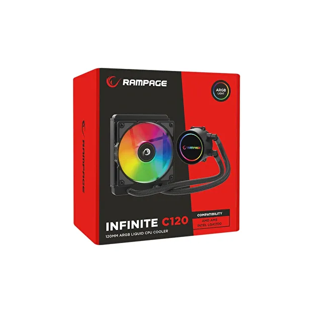 Rampage INFINITE C120 ARGB Sıvı Soğutma