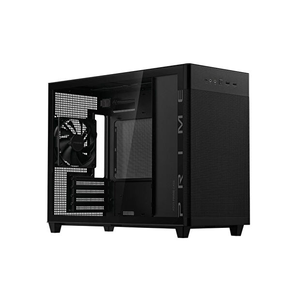 ASUS PRIME AP201 Micro ATX Tempered Glass Kasa PSU YOK