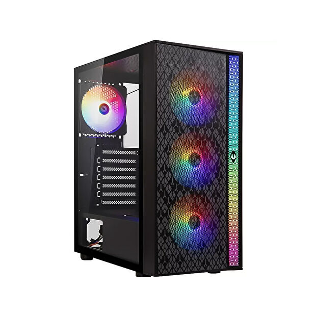 BitFenix Light Mesh Siyah RGB Mid Tower Kasa PSU Yok