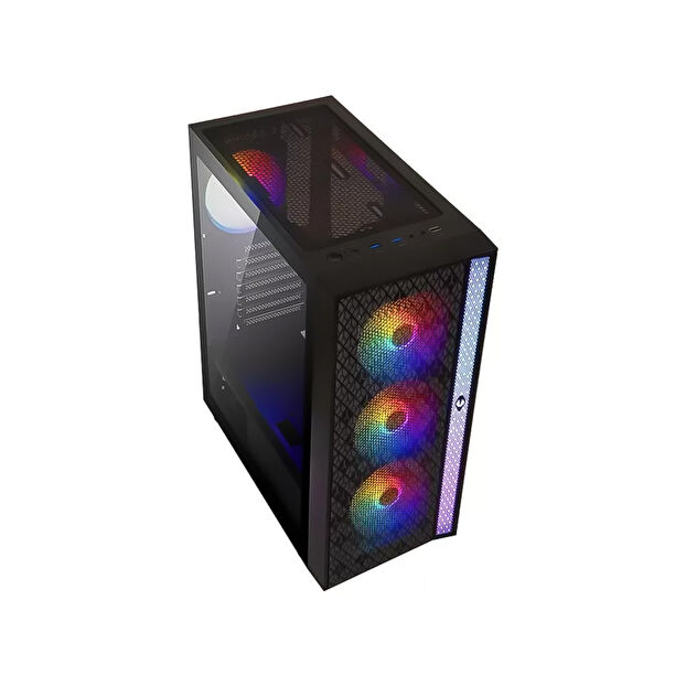 BitFenix Light Mesh Siyah RGB Mid Tower Kasa PSU Yok