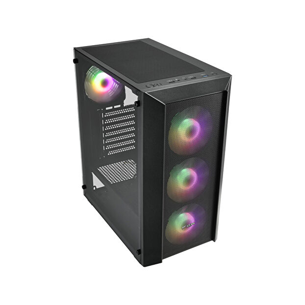FSP CMT318 850W 80+ Bronze PCIE 5.0 Rainbow RGB Mid Tower Kasa