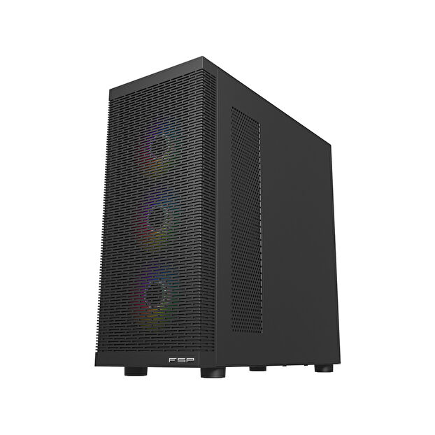 FSP CMT391M Rainbow RGB Mid Tower Kasa PSU YOK