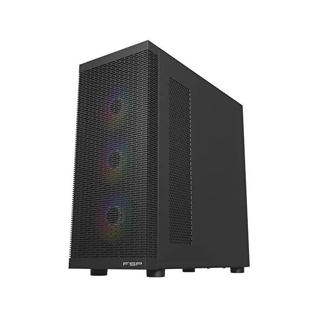 FSP CMT591M ARGB 4x120mm MidTower Kasa