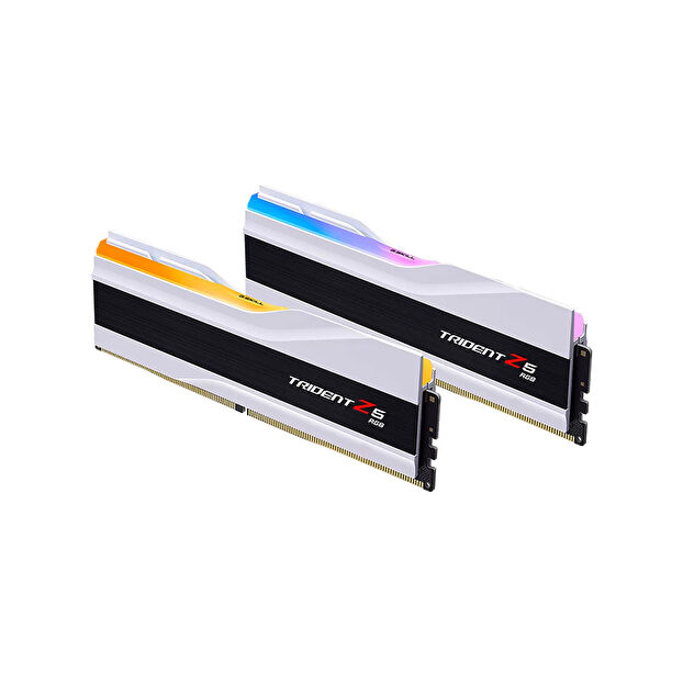 GSKILL Trident Z5 Beyaz RGB 64GB (2x32) 6400MHz CL32 DDR5 Masaüstü Bilgisayar RAM