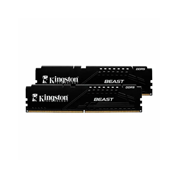 Kingston Beast 64GB (2x32GB) 5200MHz CL36 DDR5 Masaüstü Bilgisayar RAM