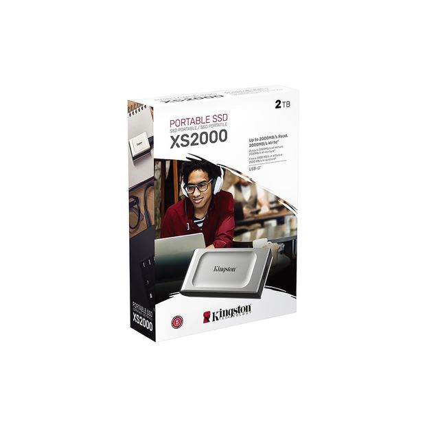 Kingston XS2000 2TB 2000 MB/S USB 3.2 Type-C Taşınabilir SSD