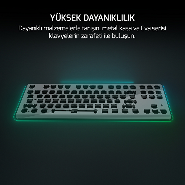 GamePower Eva 3 Blue Switch Gaming Klavye