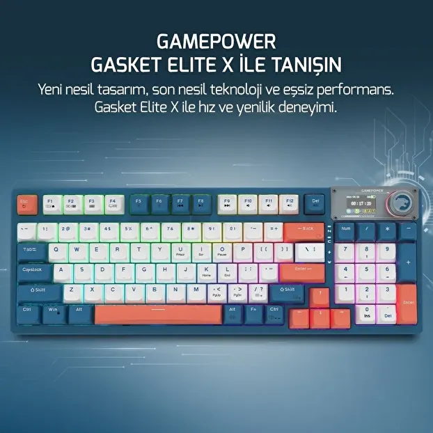 GamePower Gasket Elite X GamePower Switch Gaming Klavye