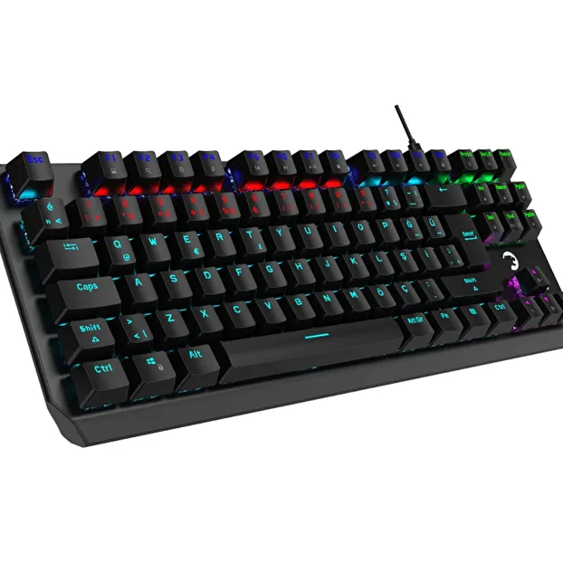 GamePower Overlord 60M Mekanik Kırmızı Switch Türkçe Q 88 Tuş USB Gaming Klavye