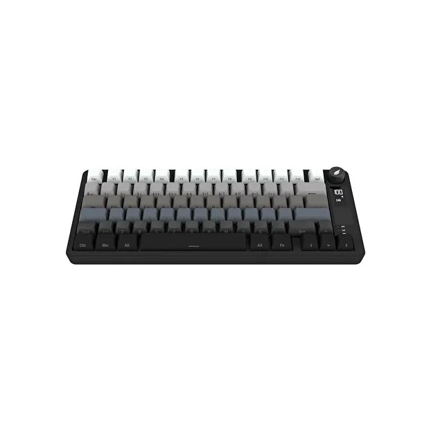 Hawk Gaming HK255 Membrane LCD RGB Kablosuz Siyah/Gradyan Gaming Klavye