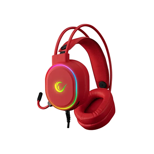Rampage ROGUE Kırmızı RGB Gaming Kulaklık