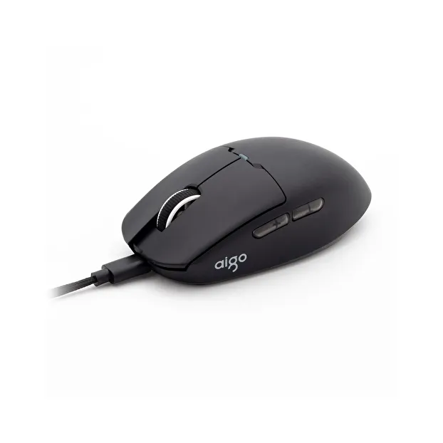 AIGO GM80 PLUS 12000 DPI Siyah Kablosuz Gaming Mouse