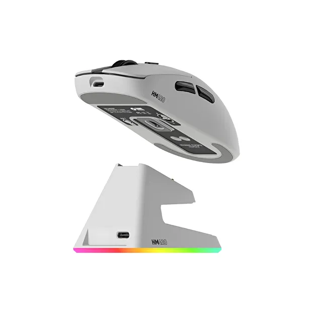 Hawk Gaming HM420 4K Hz Kablosuz Beyaz Gaming Mouse