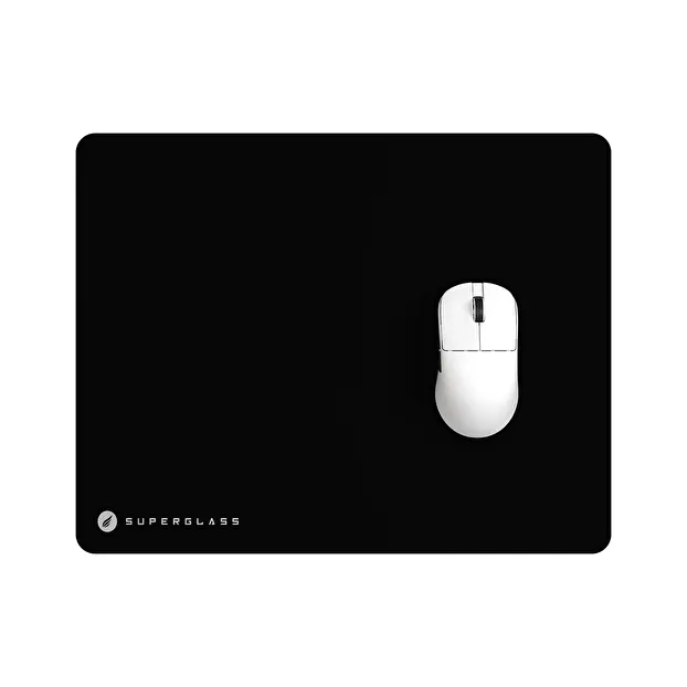 Hawk Gaming HS20 SuperGlass Temperli Cam Siyah Mousepad