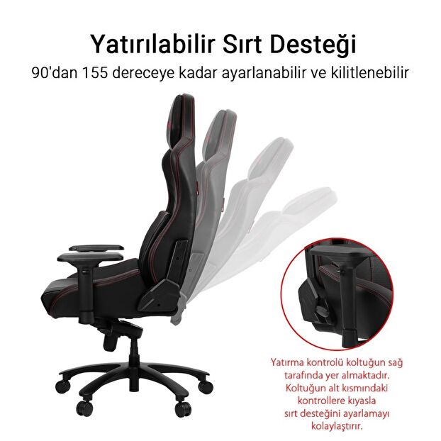 ASUS ROG Chariot X Core SL301CW Siyah Gaming Koltuk