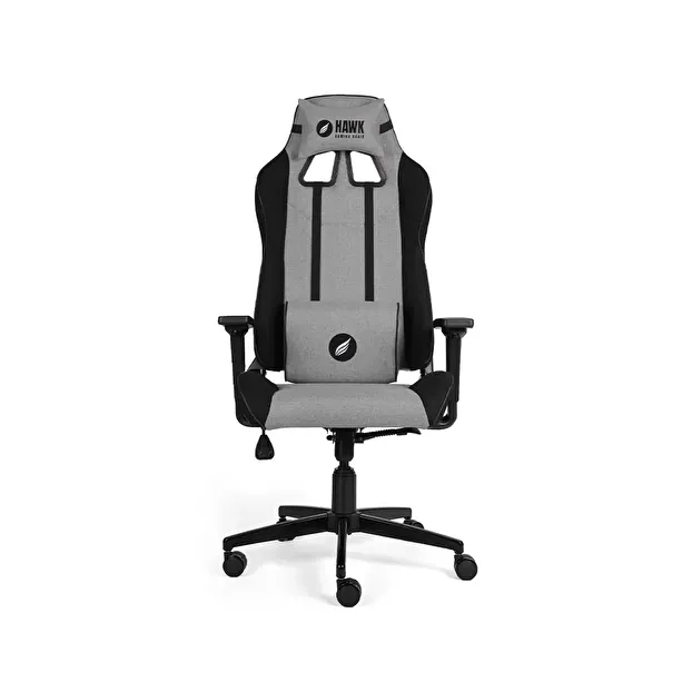 Hawk Gaming Chair Fab V2 Gri-Siyah Kumaş Oyuncu Koltuğu