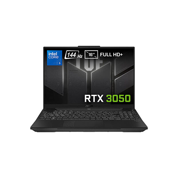 ASUS FX607VJ-RL033 Intel Core 5 210H 16GB RAM 512GB SSD RTX3050 16" 144Hz FHD IPS FreeDOS Oyuncu Laptop