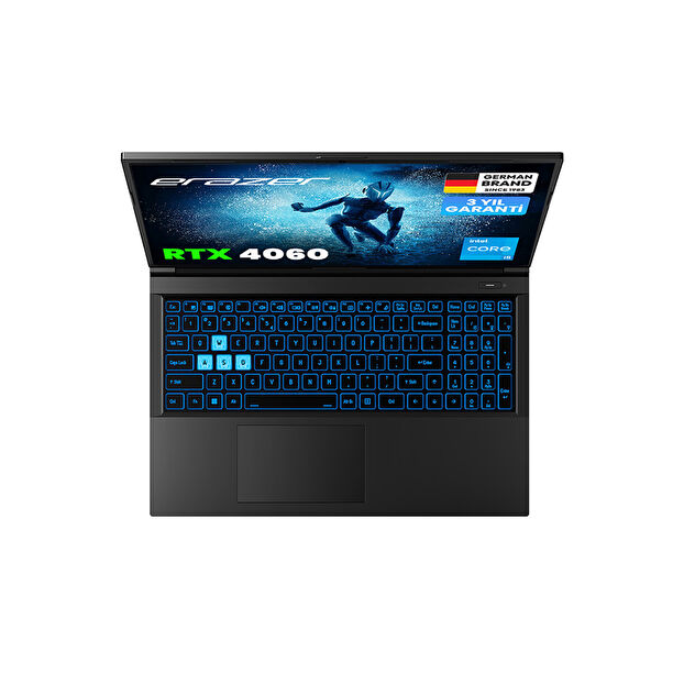 ERAZER Deputy P60 MD62594 Intel Core i5-12450H 16GB RAM 512GB SSD RTX4060 15.6" Full HD 144Hz FreeDos Oyuncu Laptop