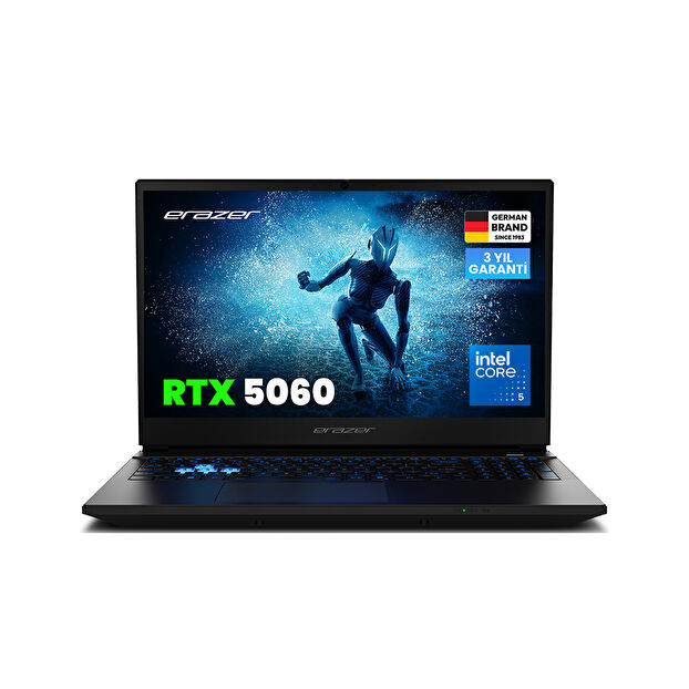 ERAZER Deputy 15 P1 MD62764 Core 5-210H 16GB 1TB RTX5060 15.6" 144Hz FHD FreeDOS Oyuncu Laptop