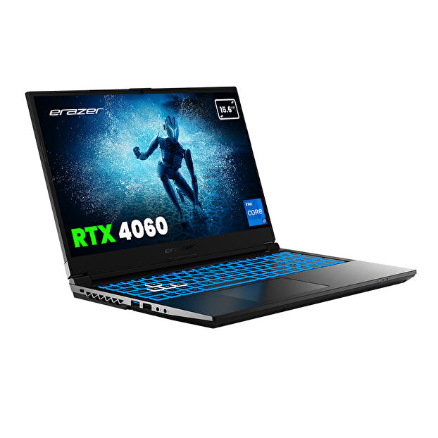 ERAZER Deputy P60i MD62749-R32 Intel Core i7-13620H 32GB RAM 1TB SSD RTX4060 15.6" Full HD 144Hz FreeDos Oyuncu Laptop