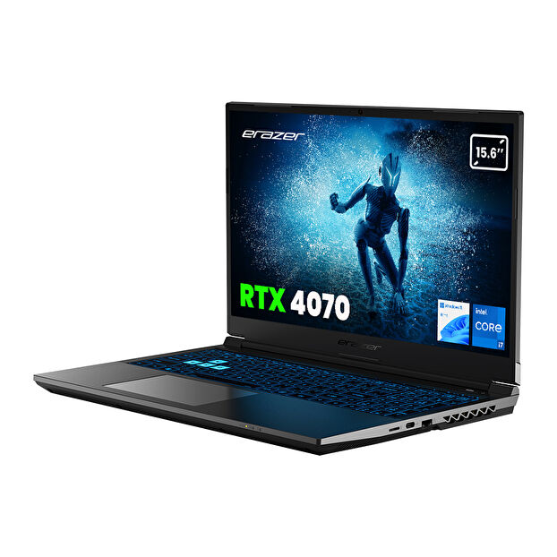 ERAZER Deputy P60 MD62624-R32 Intel Core i7-13620H 32GB RAM 1TB SSD RTX4070 15.6" Full HD 144Hz W11H Oyuncu Laptop