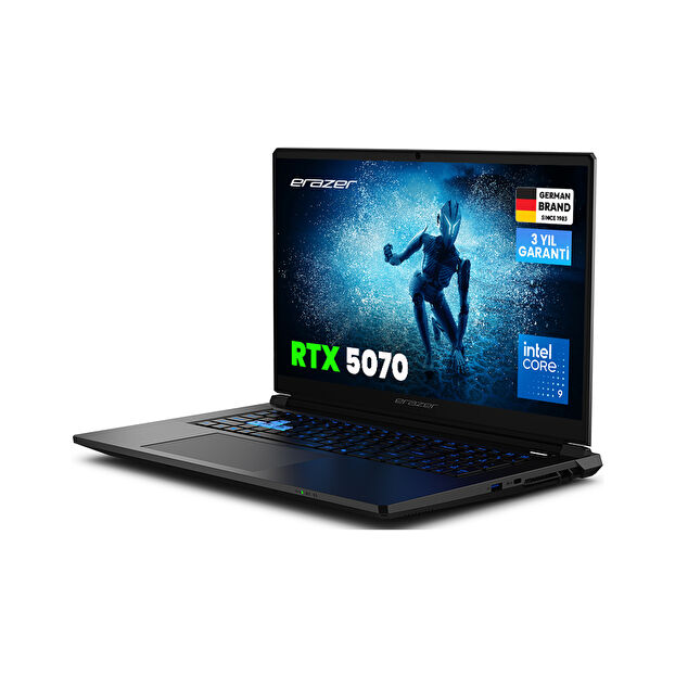 ERAZER Defender 17 P1 MD600009 Intel Core 9 270H 32GB RAM 2TB SSD RTX5070 17.3" 240Hz QHD FreeDOS Oyuncu Laptop
