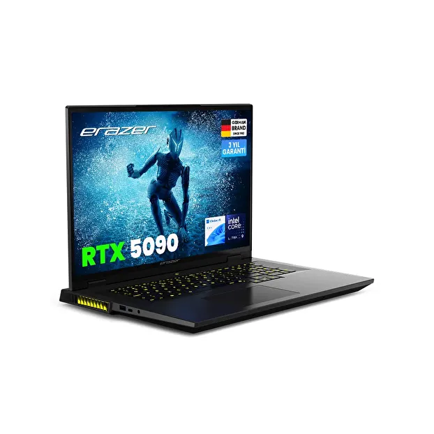 ERAZER Beast 18 X1 MD62729 Intel Ultra 9 275HX 64GB RAM 4TB SSD RTX5090 18" QHD+ W11H Oyuncu Laptop
