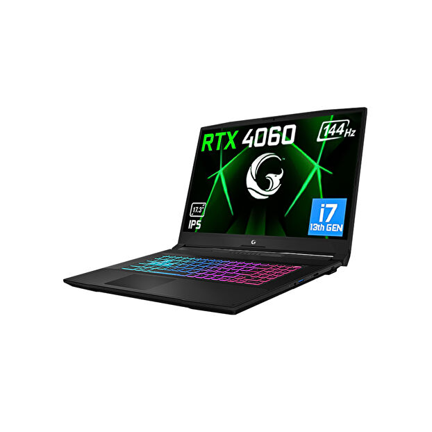 Game Garaj Slayer3 7XL-4060v2 Intel Core i7-13700H RTX4060 17.3" FreeDos 144Hz Oyuncu Laptop