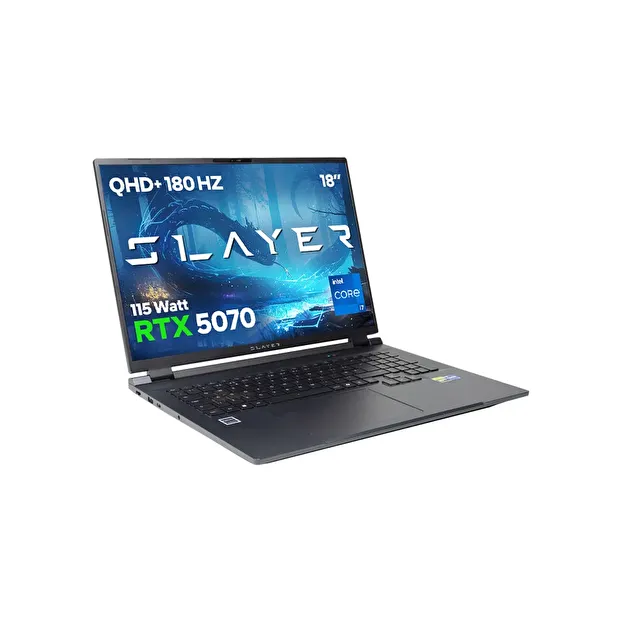 Game Garaj Slayer X7T XL-5070 Intel Core i7 14650HX RTX5070 18" 180Hz QHD+ FreeDos Oyuncu Laptop
