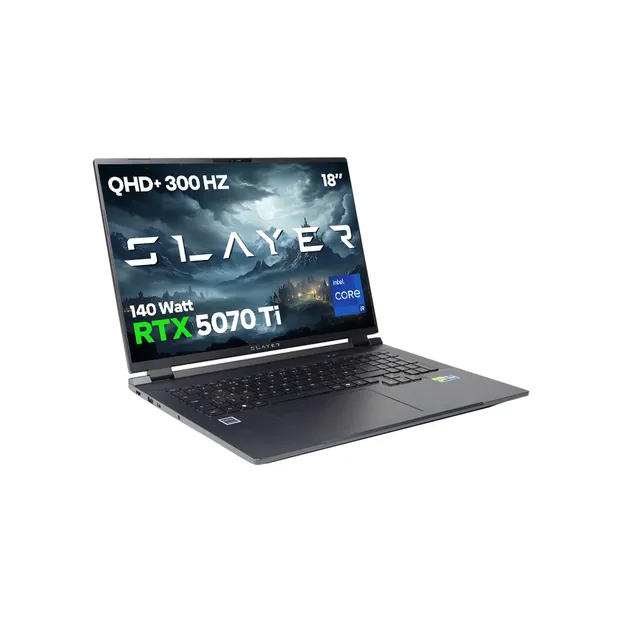 Game Garaj Slayer X9T XL-5070Ti Intel Core i9 14900HX RTX5070Ti 18" 300Hz QHD+ FreeDos Oyuncu Laptop