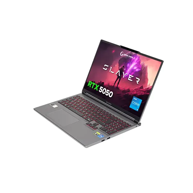 Game Garaj Slayer X5T-5050 Intel Core i5 13500HX RTX5050 16" 165Hz WUXGA FreeDos Oyuncu Laptop