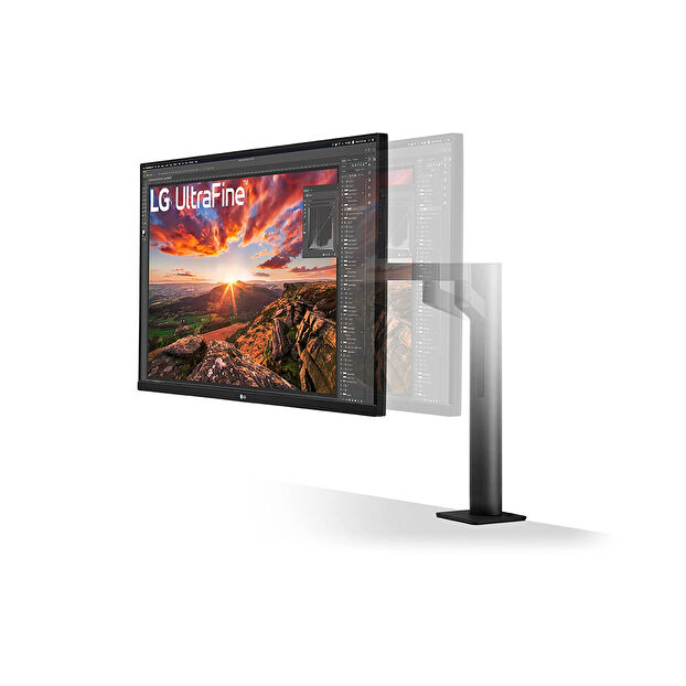 LG 31.5'' 32UN880P-B ERGO 60Hz 5ms IPS UHD Hareketli Monitör