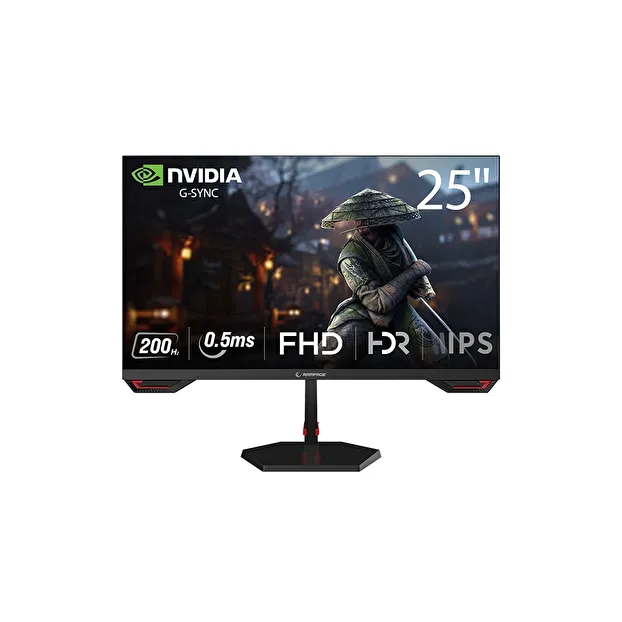 Rampage CRIMSON 25'' 200HZ FAST IPS 0.5MS FHD Gaming Monitör