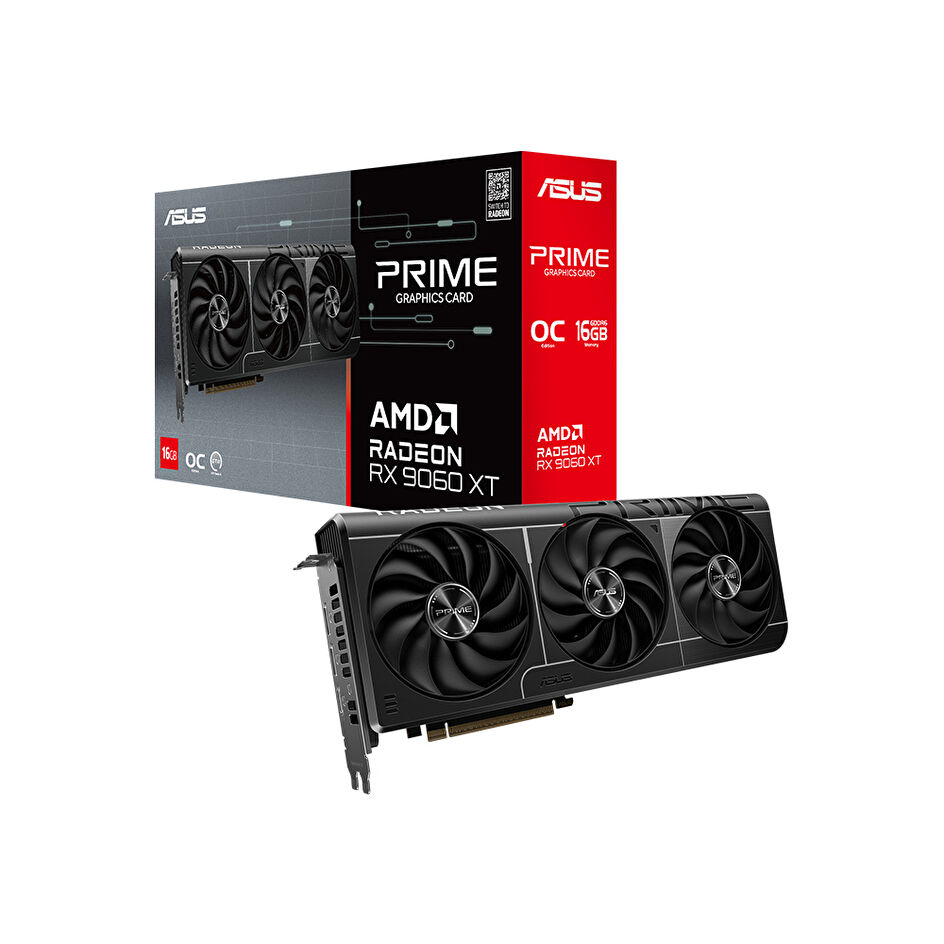 ASUS PRIME Radeon RX9060XT OC 16GB GDDR6